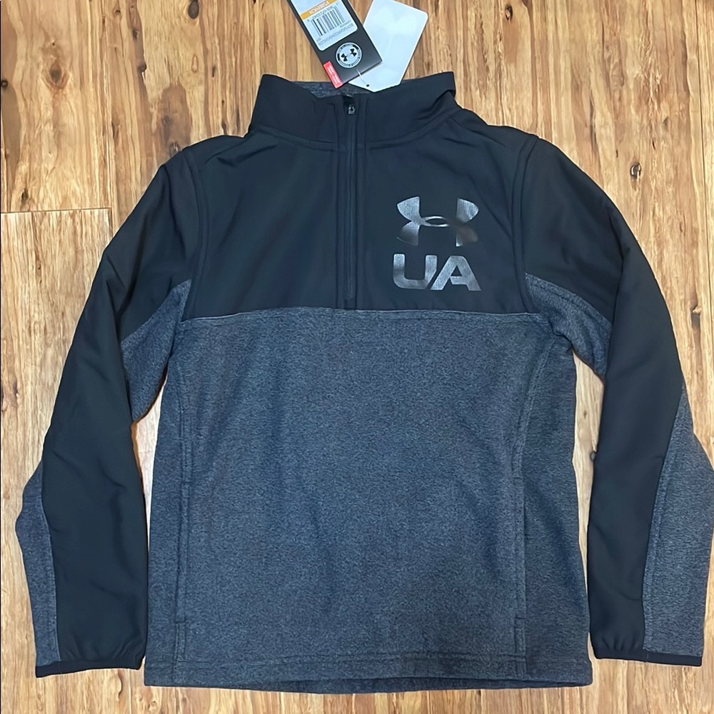 Under Armour Kids Black and Gray Jacket